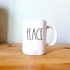 Rae Dunn "Peace" Mug